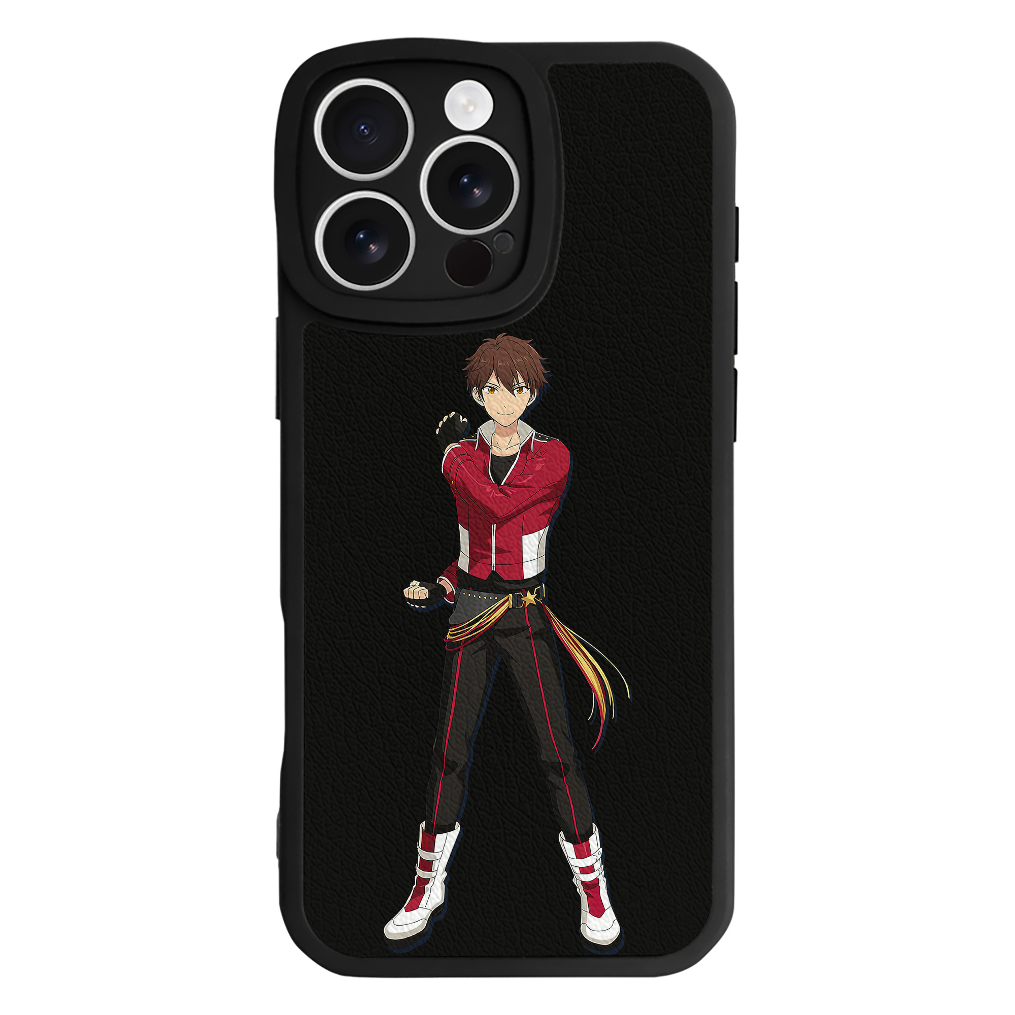 （画像用） あんさんぶるスターズ! Ensemble Stars 【iPhone 16シリーズ対応】シリコンスマホケース（レザー調） 材質：シリコン